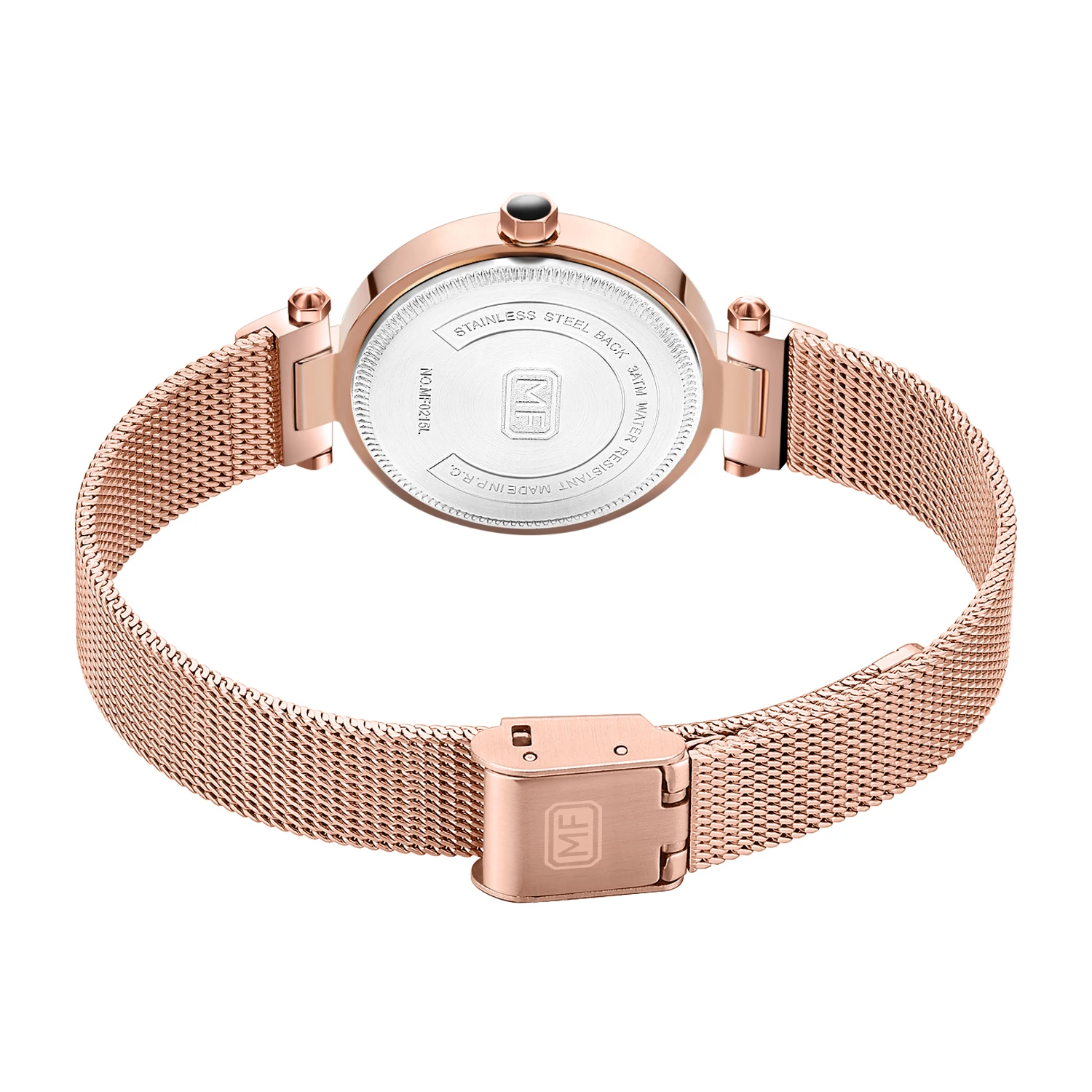 MMINI FOCUS MF0215L женские роскошные кварцевые часы с бриллиантами, весы, водонепроницаемые, с золотой сеткой, ремешок из нержавеющей стали, женские наручные часы