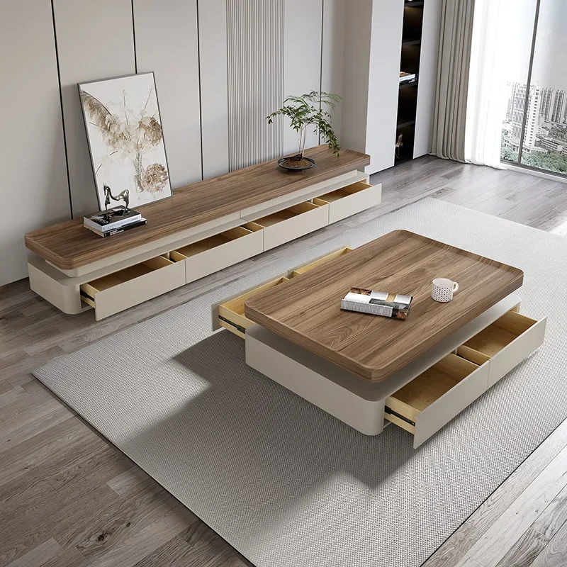 Coffee table TV cabinet