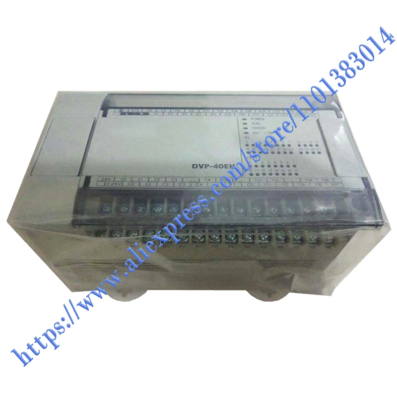 100%NEW ORIGINAL 1 Year Warranty DVP40EH00R3 100-240VAC DI 24 DO 16 Relay Output PLC Programmable Controller.