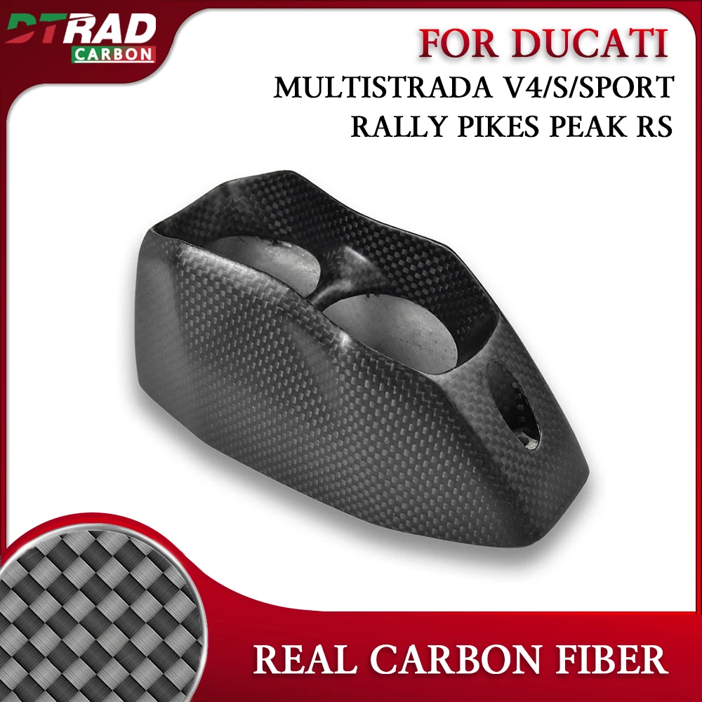 

Carbon Fiber Exhaust Hood Cover Tail New For DUCATI Multistrada V4/S Sport/Rally 2021-2026 Fairing Kit Motorcycle Modified Parts