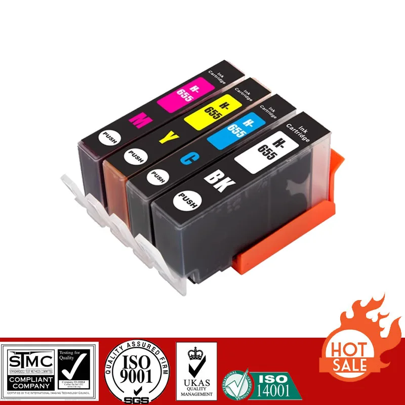 Compatible Ink Cartridge for HP HP655 HP-655 suit For HP Deskjet Ink Advantage 3525/4615/4625/5525/6520/6525