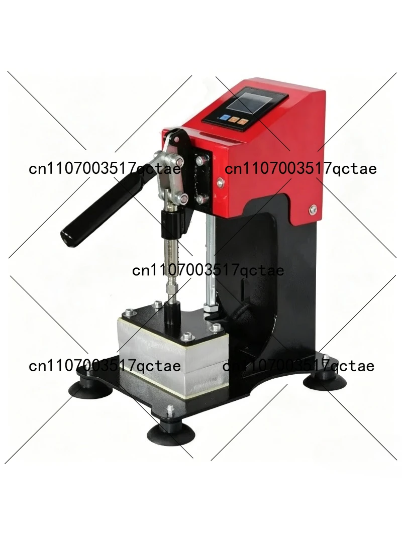 Manual Upper Lower Heat Press Machine 6x12cm Small Hot Stamping Ironing Press Tool