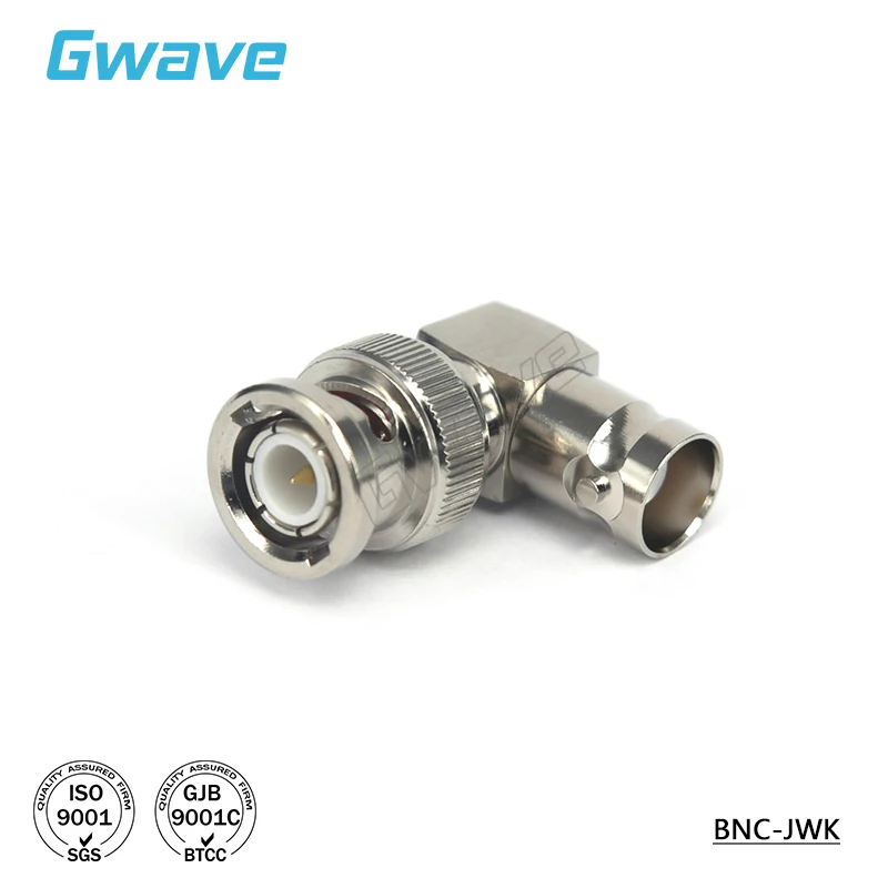 Valley Wave Technology BNC (male) - BNC (female) Bending Adapter DC-3GHz/BNC-JWK