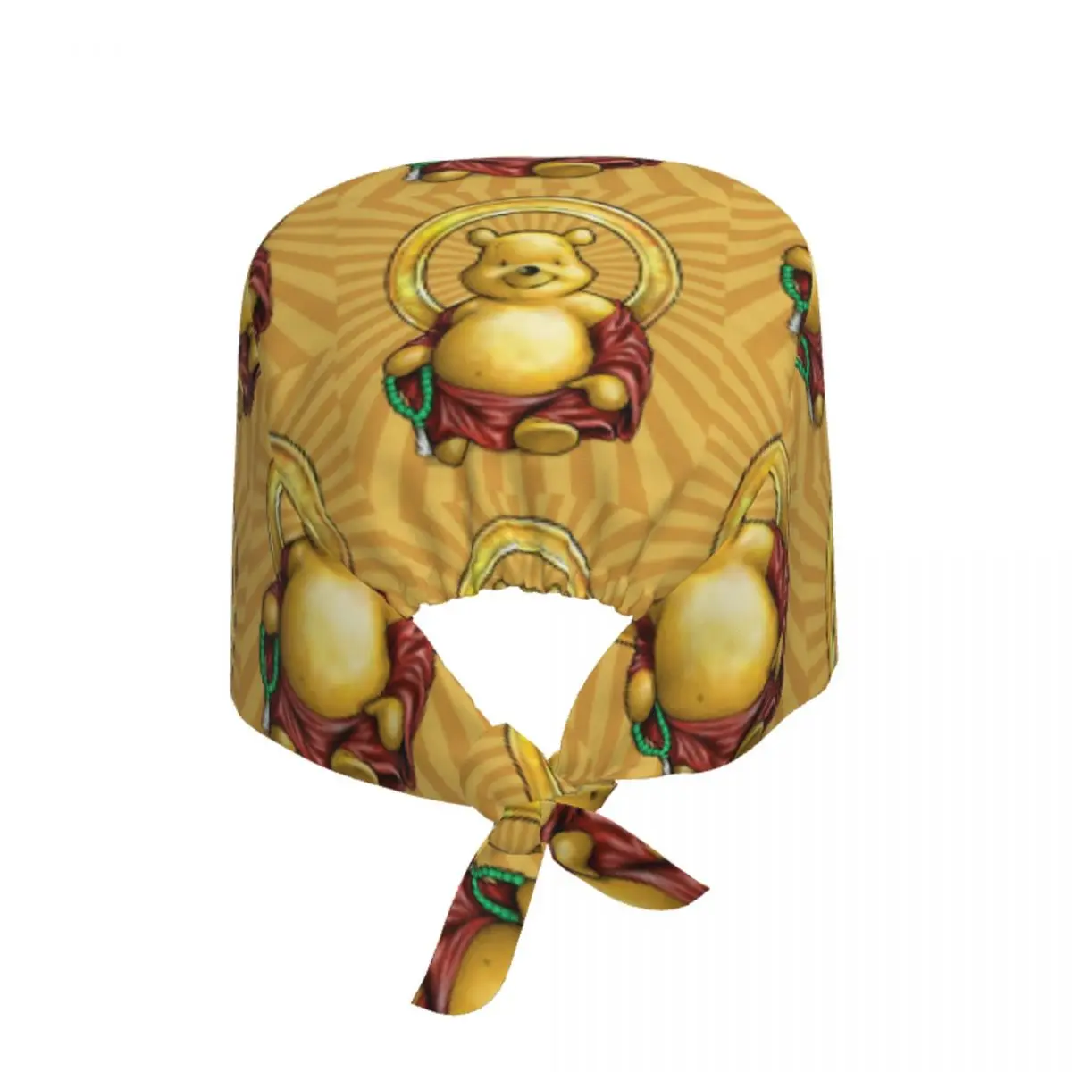 Custom Winnie The Pooh Working Cap Surgical Hats Men Women Operating Room Cap Nursing Cap Lab Works Hat