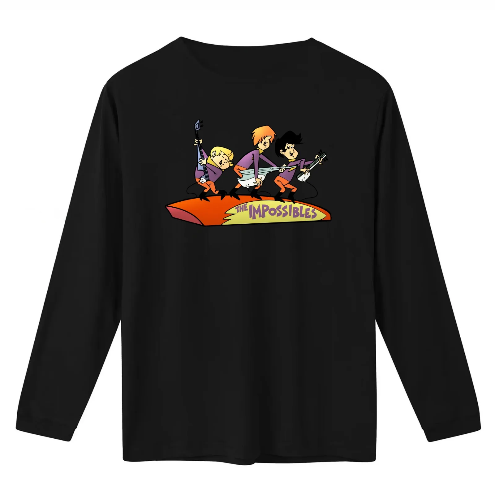 the impossibles T-Shirt Summer Casual Cotton Tee Oversized Streetwear Tops Vintage Graphic Print Loose Fit Short Sleeve