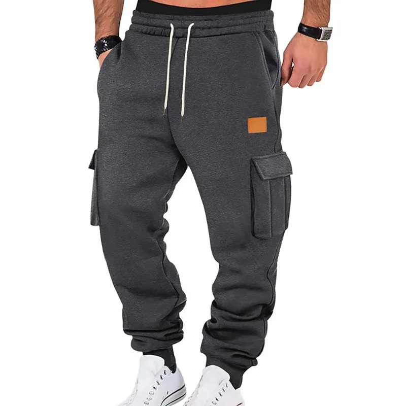 

New Style Multi-pocket Cargo Casual Pants for Men Trendy Sports Long