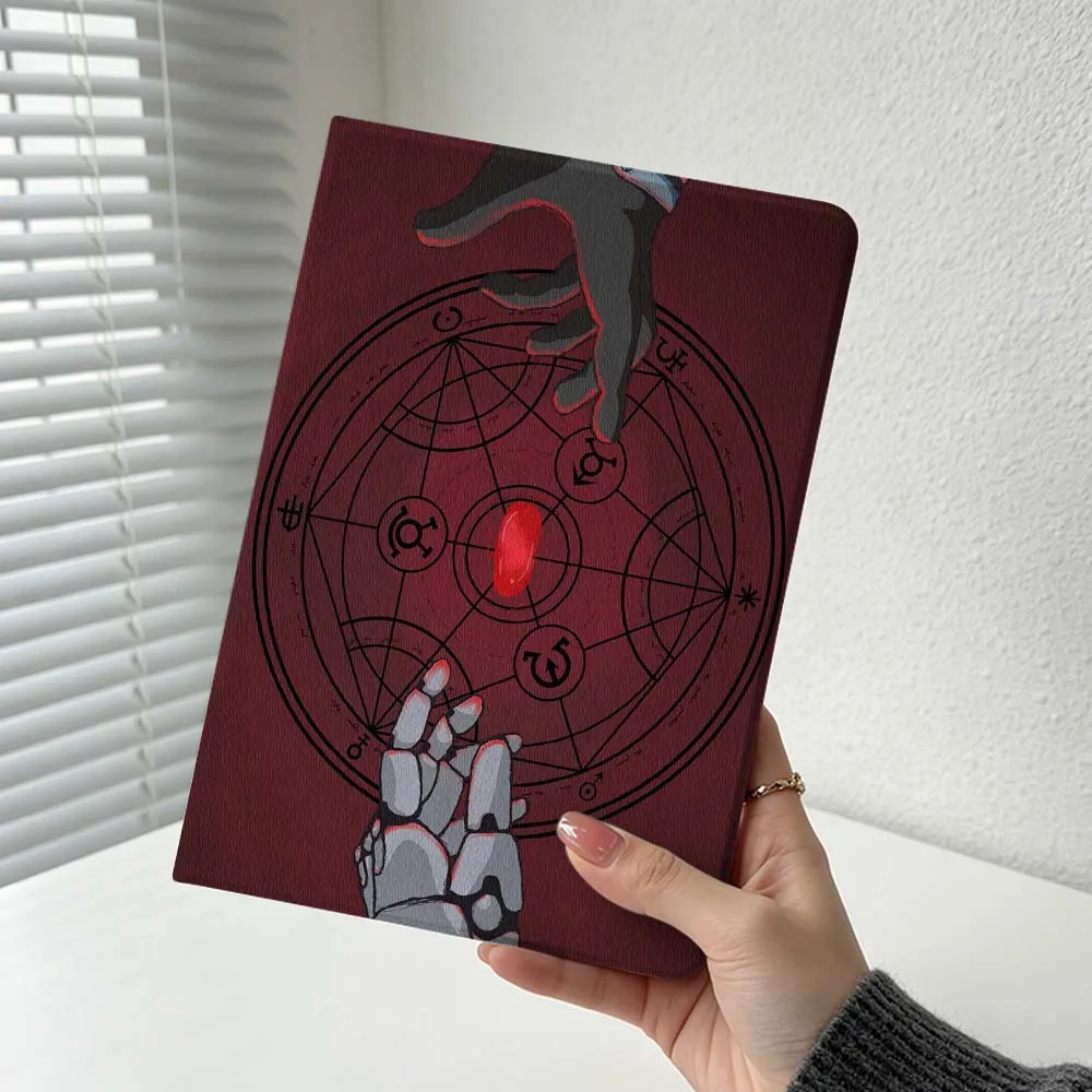 Anime F-Fullmetal Alchemist Cover For Xiaomi Redmi Mi Pad 8 7 6 5 4 2 SE K Pro Max Ultra Poco Pad Soft Inch Tablet Case