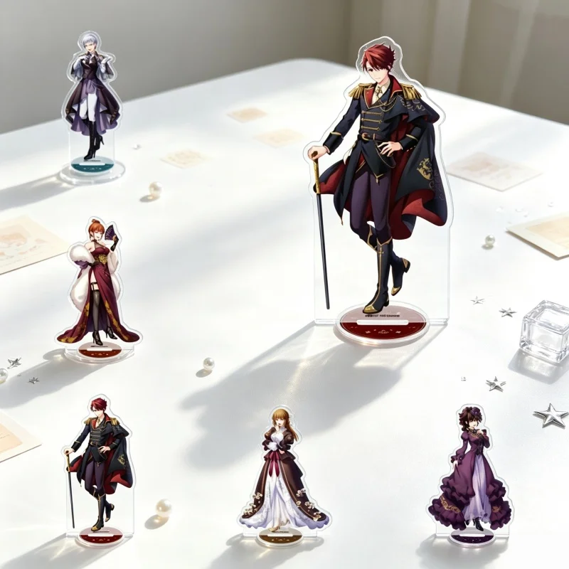 Acrylic Standing Sign Board Keychain Umineko: When They Cry Anime 15CM ( Battler Ushiromiya/Kinzo Ushiromiya/Krauss Ushiromiya)