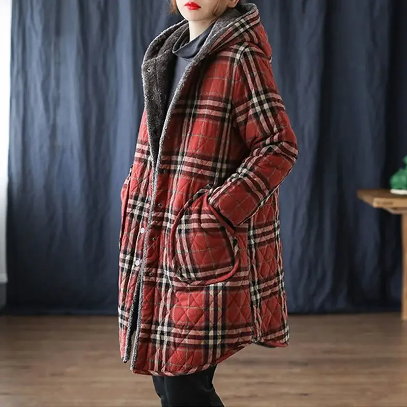 Inverno novo estilo coreano quente parka casaco moda feminina com capuz curto solto senhoras casacos e jaquetas