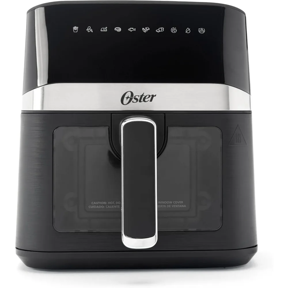 

Oster Compact Air Fryer, 4-Quart Digital Airfryer with Window, Easy-to-Use Countertop Air Fryer