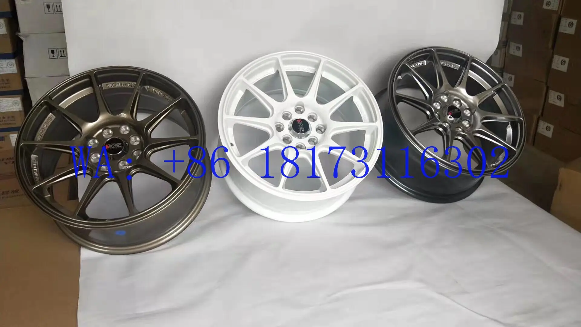 Hot Chrome 16/17/18/19-inch multi-spoke concave car modified wheel hub for Fit Civic Yishen Maiteng Yinglang