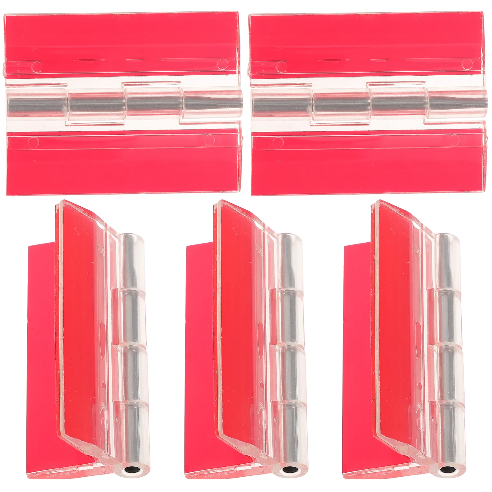 

5pcs Self Adhesive Hinges Heavy Duty Continuous Acrylic Double Sided Tape for Cabinet Door Glass Metal Plastic