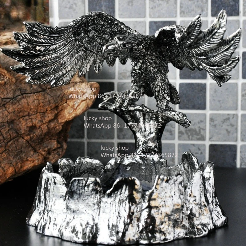 Day By Day Full Metal Eagle Personalized Fashion Creative Decoration Ashtray European Retro Home Ornament Men's Gifts