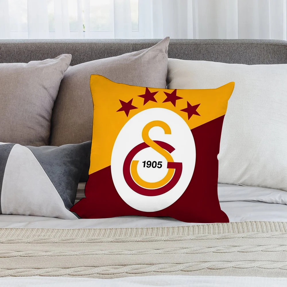 G-Galatasaray كيس وسادة قصير أريكة قطيفة ديكور هدية المنزل وسادة الطباعة على الوجهين