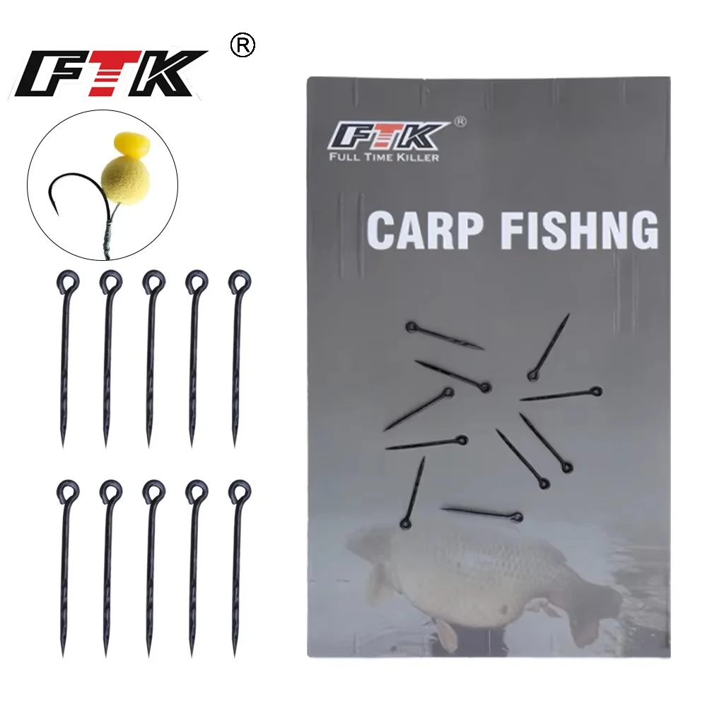 Ftk 10Pcs Carp Fish…