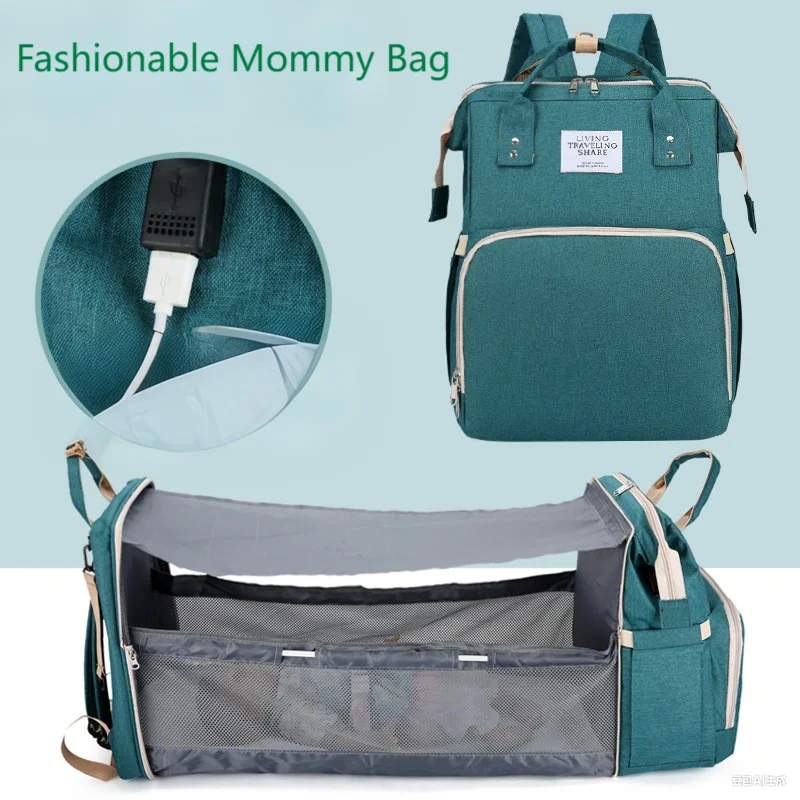 sac-de-maman-pour-berceau-pliable-de-grande-capacite-multifonctionnel-et-portable-–-un-sac-a-dos-elegant-avec-une-sensation-premium