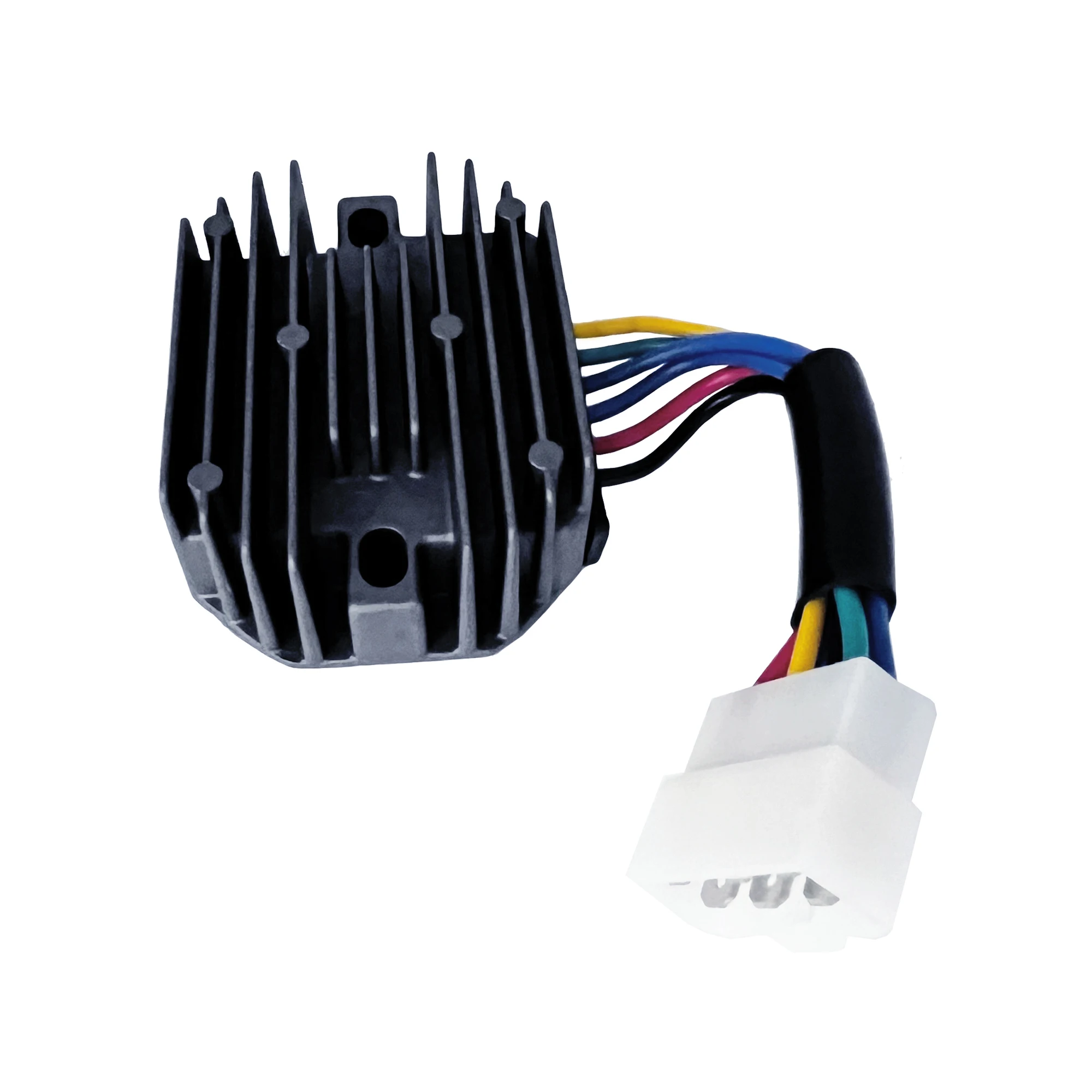 BONTO 6 PIin Voltage Regulator Rectifier for Kubota Grasshopper John Deere RS5101 RS5155 Replace 15351-64600 15351-64601