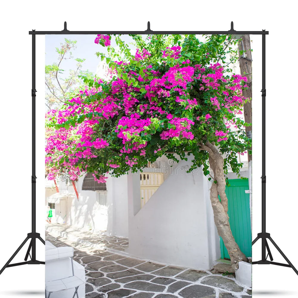 유럽 스타일 레트로 거리 풍경 웨딩 사진, 신생아 및 애완 동물 사진 배경 소품 JDH-09