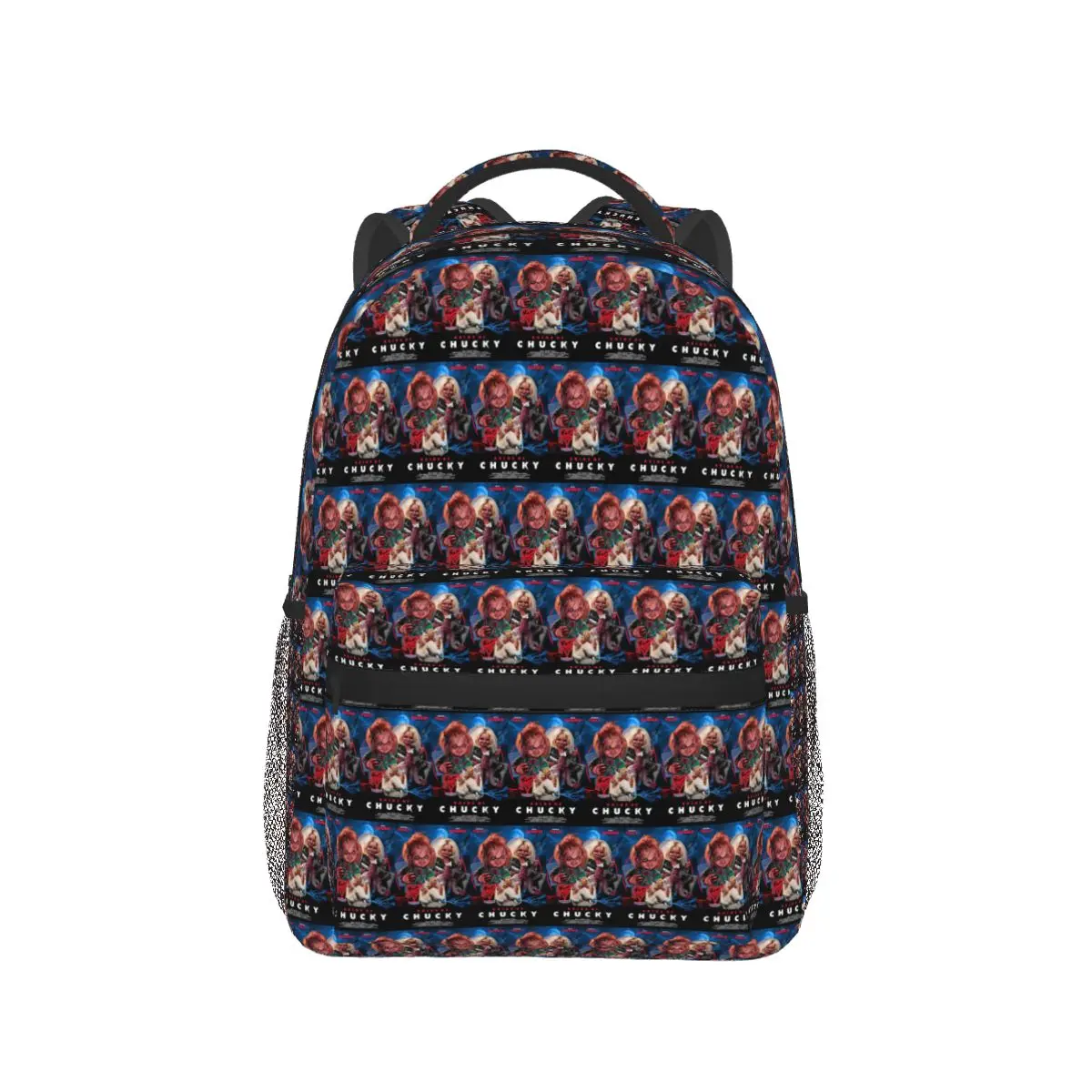 Bride Of Chucky Horror Film Movie Backpack Hot Sale Daypack Large Capacity BookBag School Bag Shoulder Bags for Men Women