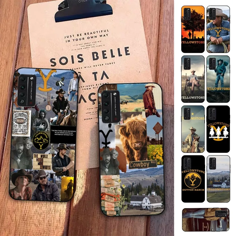 American TV Series Yellowstone Phone Case For Huawei Honor 10 Lite 9 20 7A 9X 30 50 60 70 Pro Plus Soft Silicone Cover