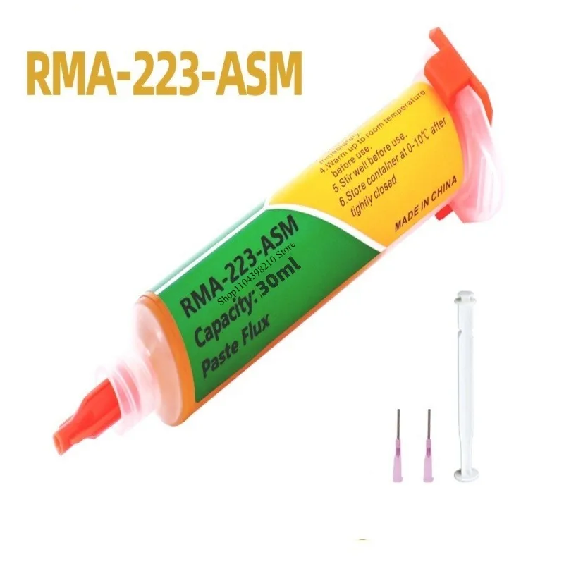 

KEK Syringe Solder Paste 10g/30g Solder Paste Needle Tube Solder Paste Patch Components Chip Repair Welding