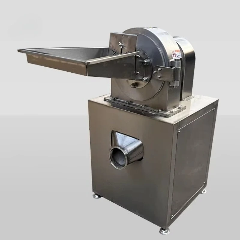 *forFood-grade 304 Stainless Steel Food Rice Corn Maize Milling Machine Grain Wheat Flour Mill Grinder Machine Herb Cinnamon Gri