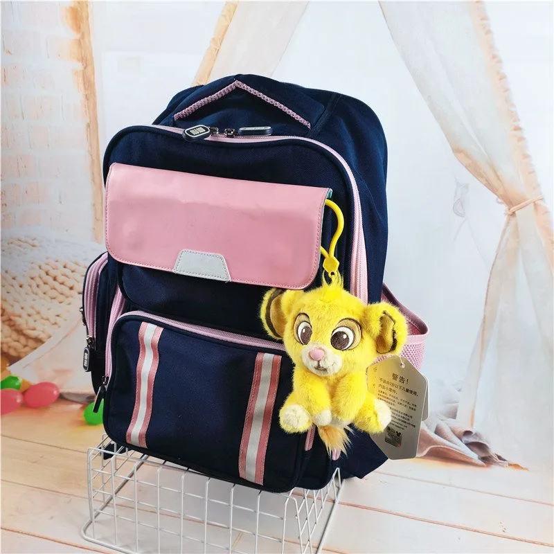 Disney Der König der Löwen Simba Plüschtier Schlüsselanhänger Dekorative Herren- und Damenrucksack-Anhänger Festival-Geschenk Senden Sie an einen Freund