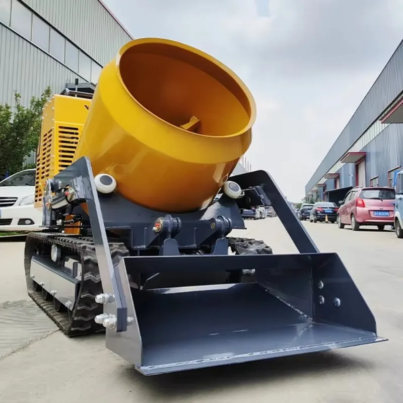 

YG Customized Manufacturer's New Type Crawler Concrete Mixer Truck Mini Mobile Concrete Mixer With Core Pump & Motor Components