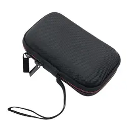 Estuche de disco duro para reproductor de MP3 Kugou, Estuche Duro impermeable, bolsas de reproductor de MP4 negras, bolsa de disco de estado de viaje, organizador de reproductor de MP3