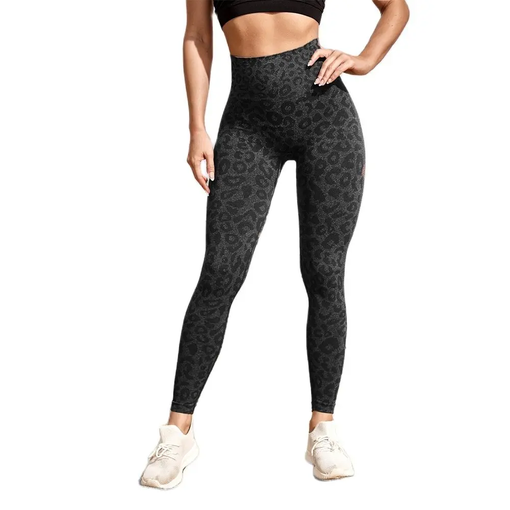 Bezszwowe legginsy damskie spodnie do jogi scrunch tyłek z wysoką talią Fitness damskie pantalony sportowe Tights81