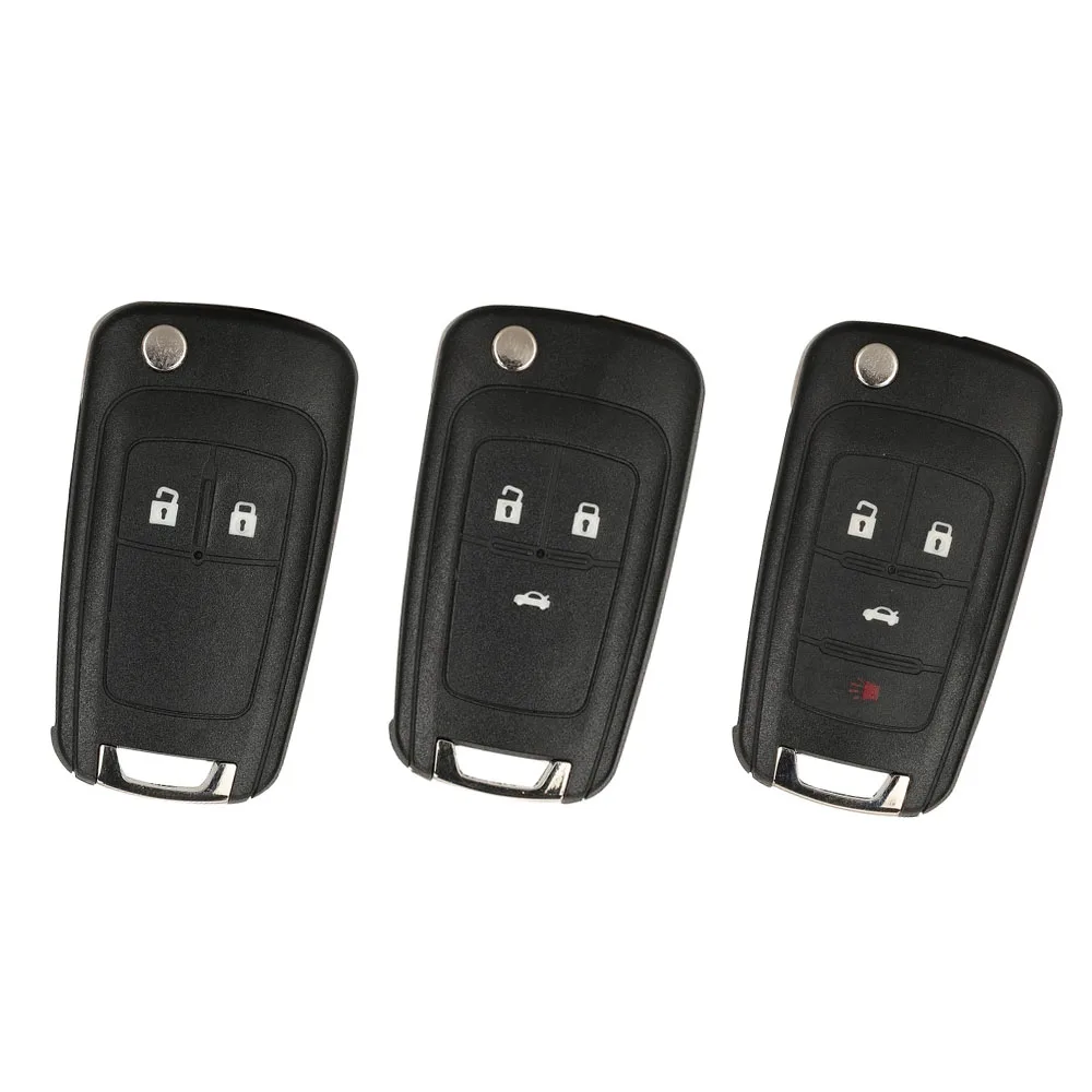 

DGWJST 2/3/4 Buttons Flip Folding Remote Key Shell Fob Case for Vauxhall Opel Zafira Astra Insignia Holden