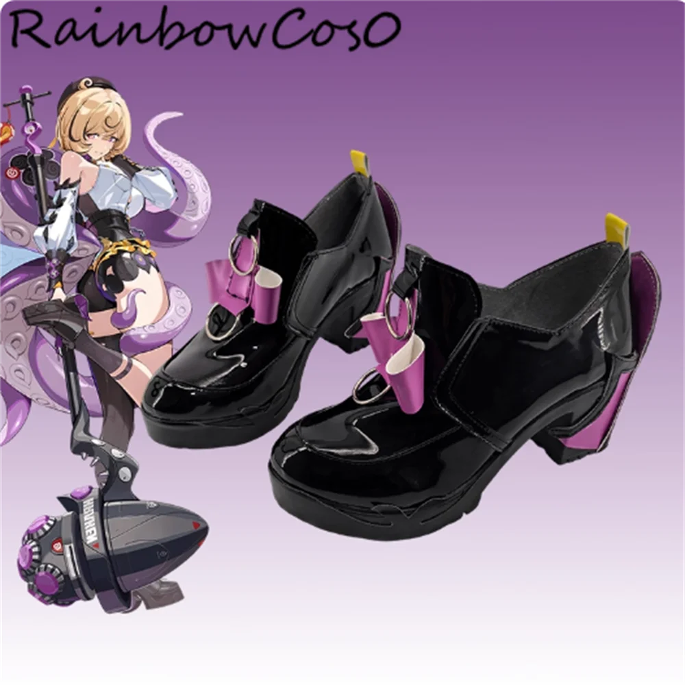 

Yidhari Murphy Zenless Zone Zero Cosplay Shoes Boots Game Anime Party Halloween RainbowCos0 W5467