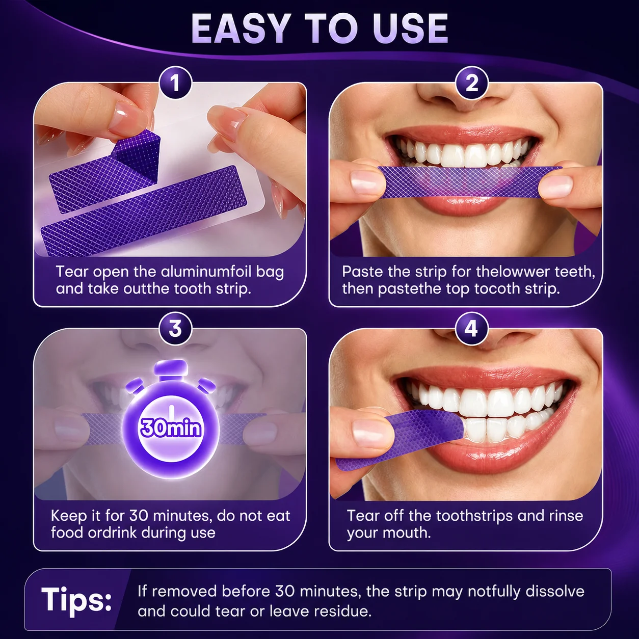 1/7 par Pasków do Wybielania Z – Teeth Whitening Strips Crest recenzja i cena