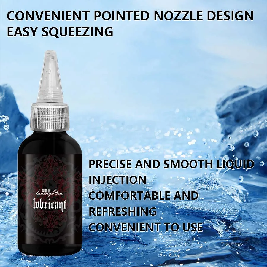 Natural water-soluble Anal Grease Sex Lubricant Base Lube long-lasting moisturizing Adult Couples Dildo Vibrator Sex Oil 60ml