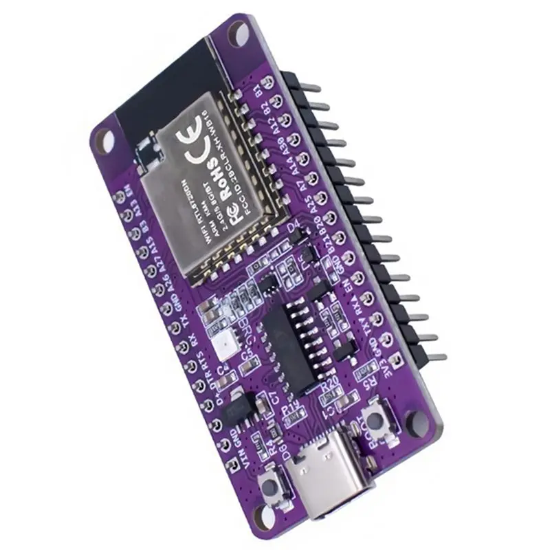 B63B-2X RTL8720DN Dual-Band Wifi Bluetooth BLE Module NICEMCU BW16 Development Board Onboard Antenna, Soldered