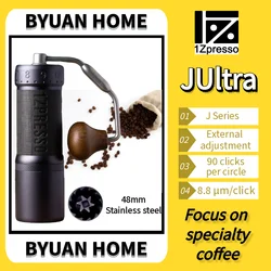 New 1zpresso JULTRA Extreme Silver burr super coffee grinder  espresso coffee mill grinding core super manual coffee bearing