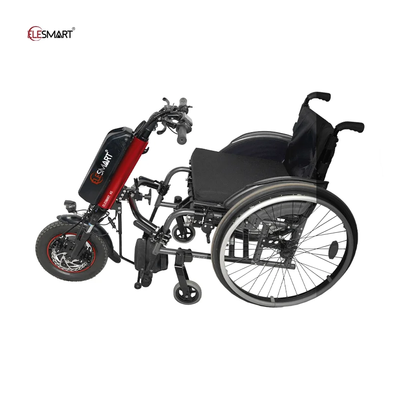 Coofull Factory Directly Supply Power Assist Wheelchair Attachment Manual Wheelchair Power Attachment