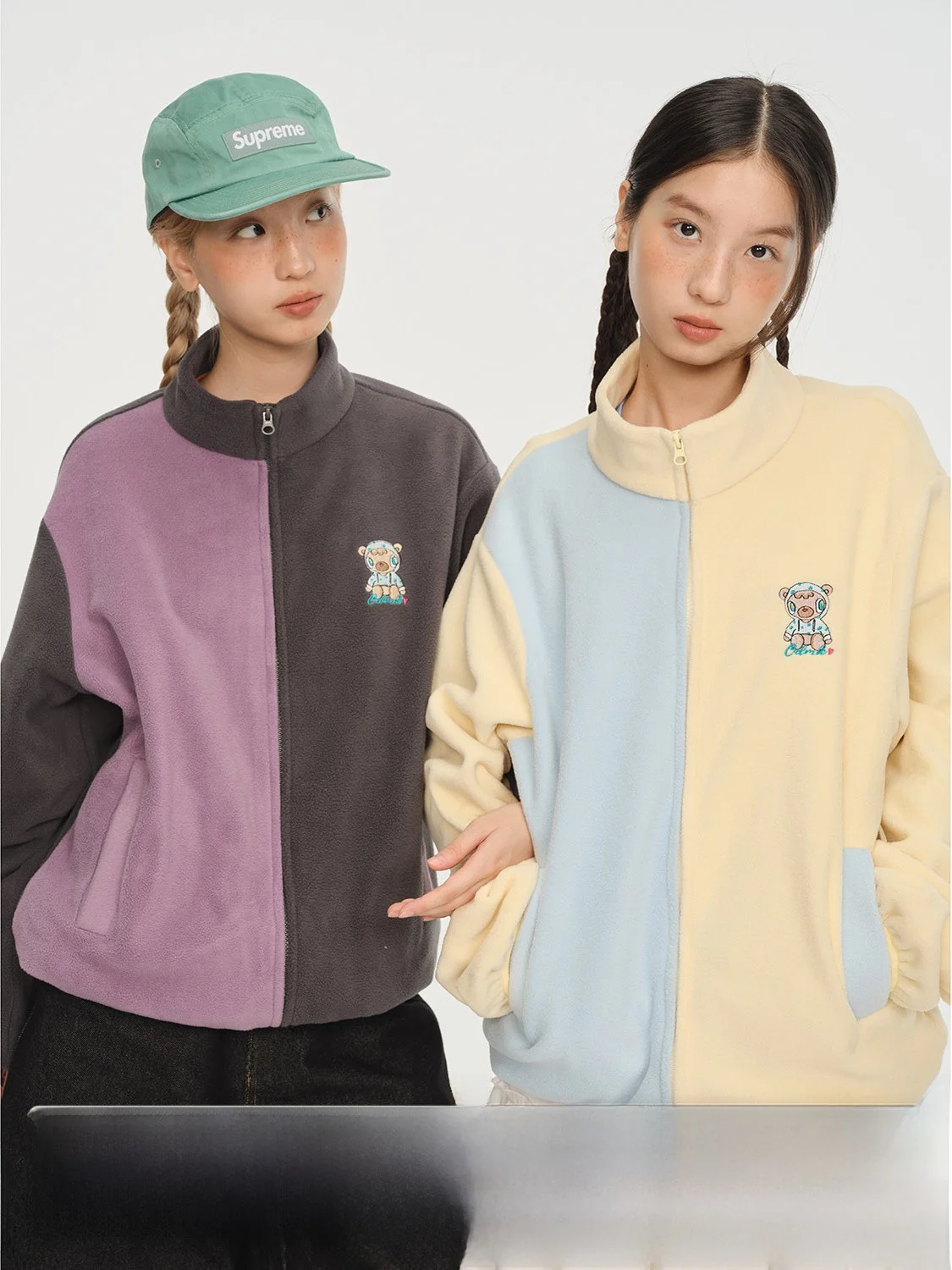 

Cute Embroidered Fce ort Jaet Women's Faion Color Blo Open Cardigan Autumn Top Odd er Ladies Sli Polyester