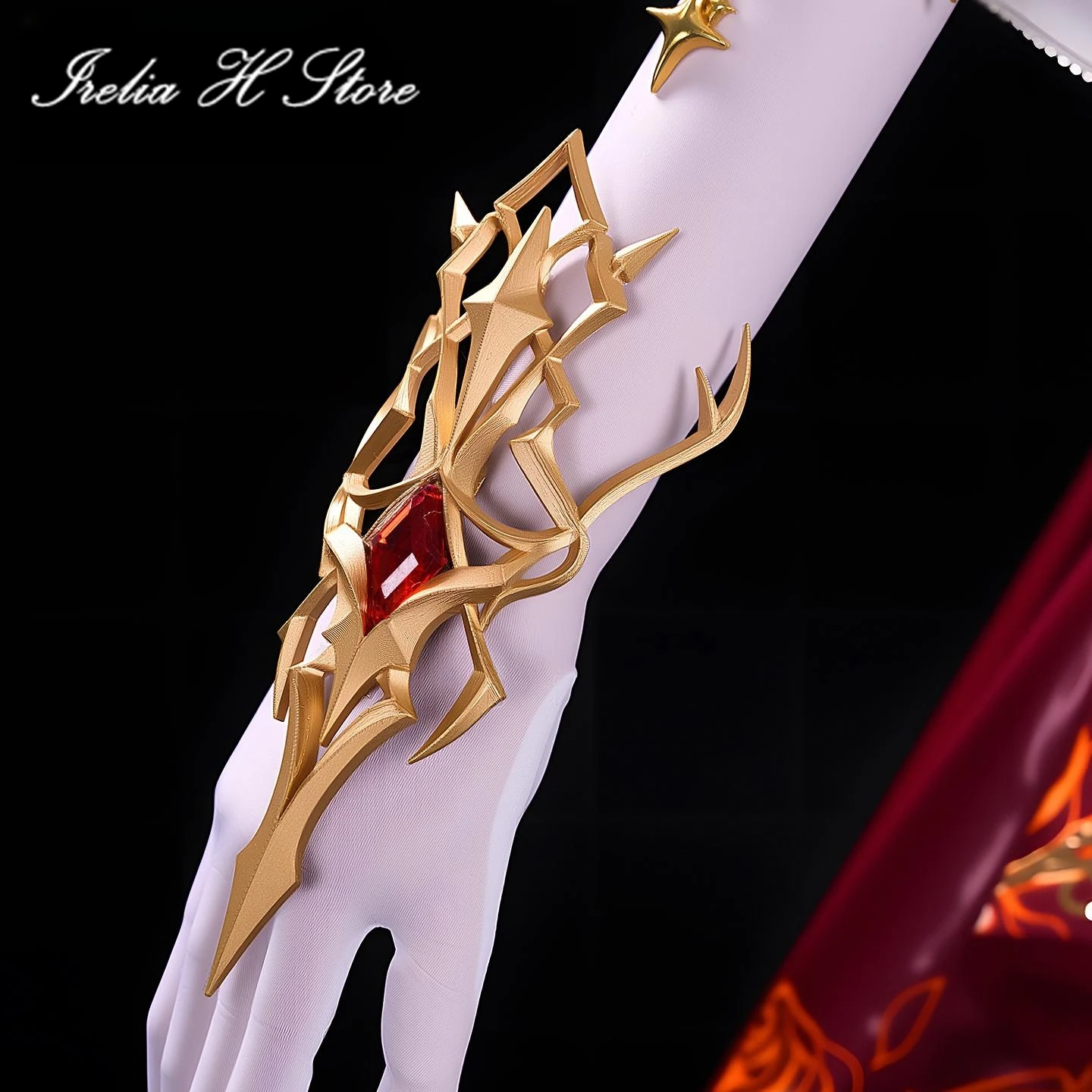 Irelia H Game Viper Ning From Naraka: Bladepoint Cosplay Costume Viper Ning Sexy Red Party Dress Women Halloween Costume