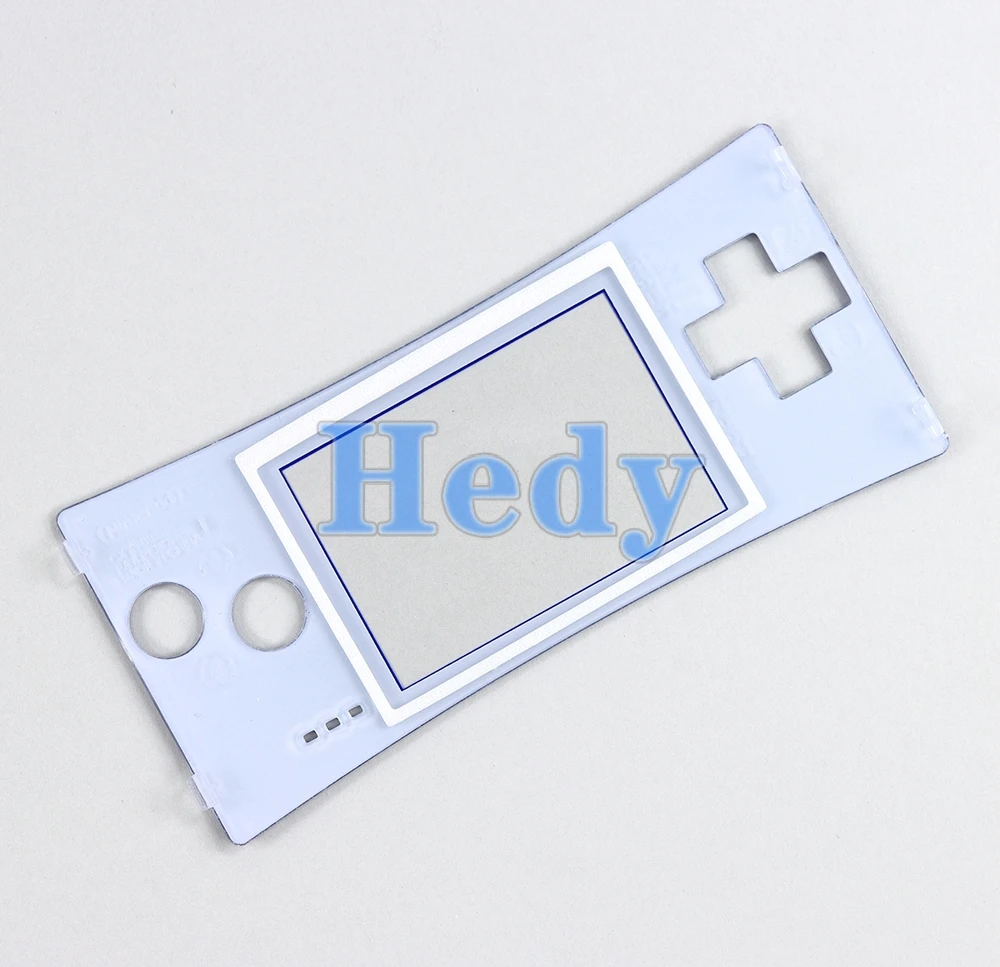10PCS For GameBoy Micro Replacement Front Shell Faceplate Case Cover Panel for Gameboy for GBM Protective Repair