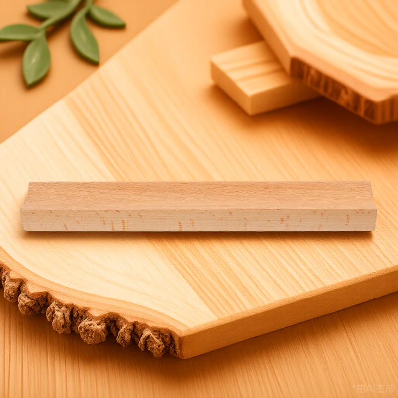 

Beech Wood Pen Holder Desk Organizer Pencil Stand Space Saving Elegant Design Wooden Accessory Office Tray