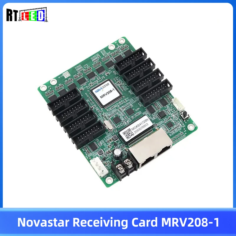 RTLED Novastar LED-ontvangstkaart MRV208-1 Full Color Synchrone HUB75 LED-schermcontrolesysteem