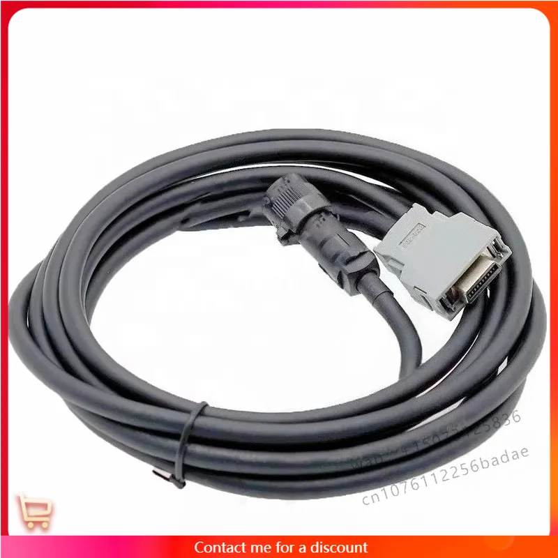 Industrial Spare Parts Servo Motor Power Encoder Cable F06B-0001-K012