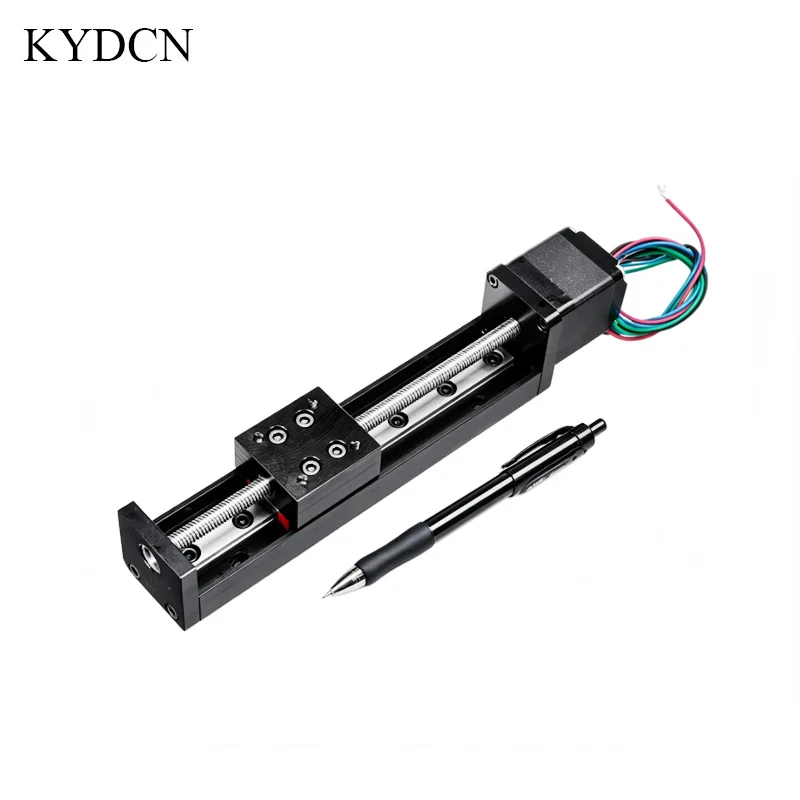 Mini Linear Slide Table Nema11 28 Stepper Motor T Lead Screw Micro Linear Module Small Linear Actuator for DIY CNC 3D Printer