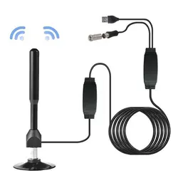 Hot FM/VHF/UHF 4K TV BOX Antenna 47-230/862MHz 5 Meters Digitale TV Antenne Indoor HDTV Antenne High Definition Channels Antenna