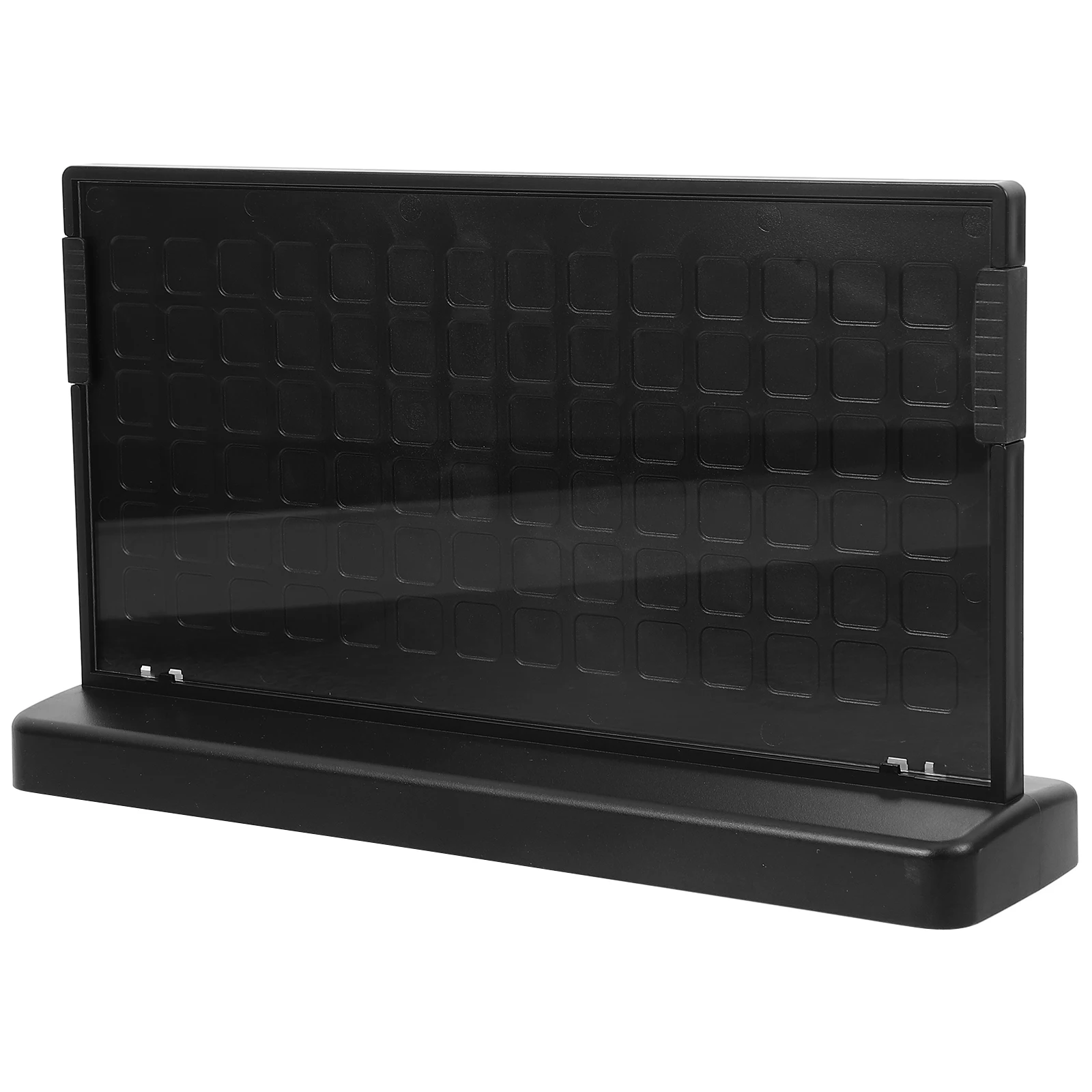 

T-Shaped Tabletop Sign Holder Clear Display Stand For Menu Paper Cards Material Modern Design Restaurant Office Shop