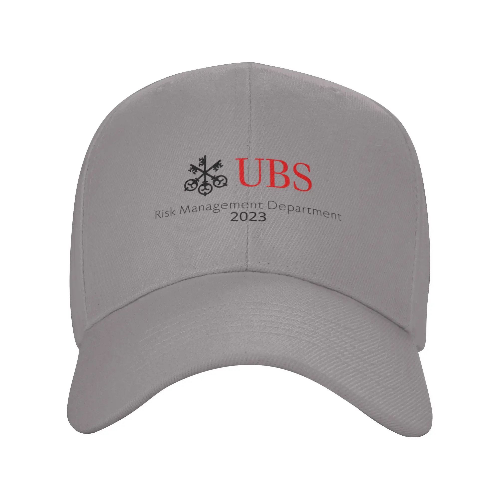 Hot Sale UBS - Risk Management Department 2023 Baseball Cap  Washable Mesh Cap  Street Photoshoot Mesh Cap