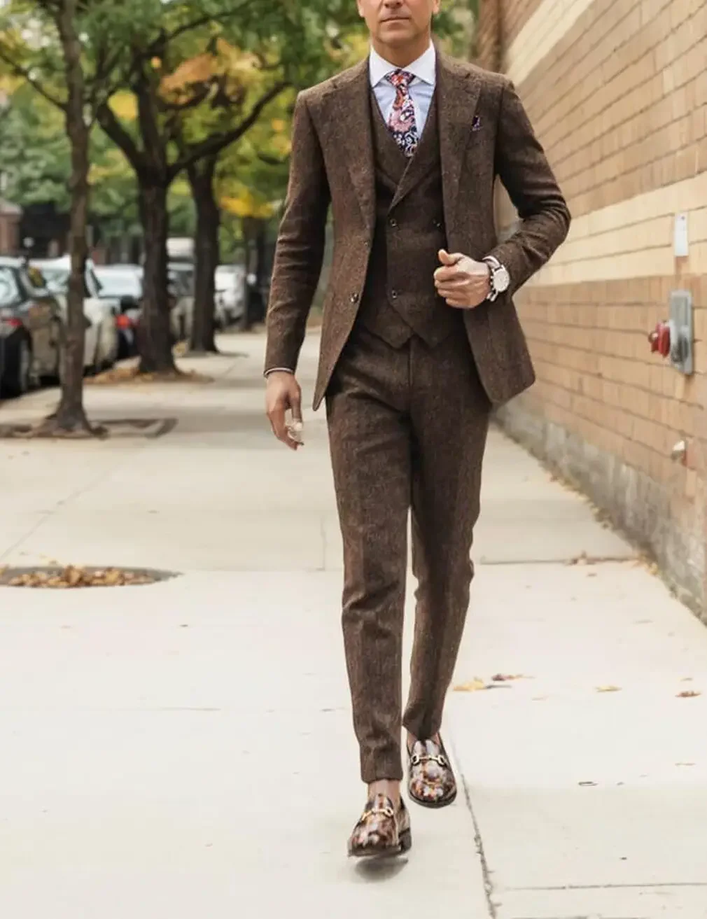 

Classic Men's Suit Solid Color Business Fashion 3 Pieces 2025 High Quality Slim Fit Banquet Wedding Party Best Formal Set