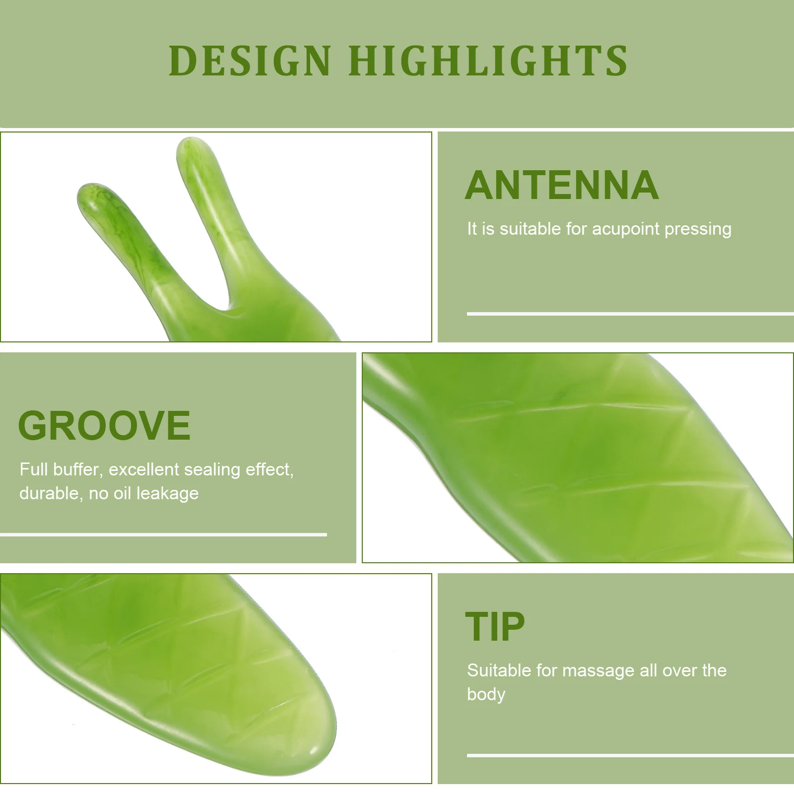 

3Pcs Natural Resin Nose Massage Tool for Professional and Personal Use Multi-Function Scraping Massager for Facial and Body