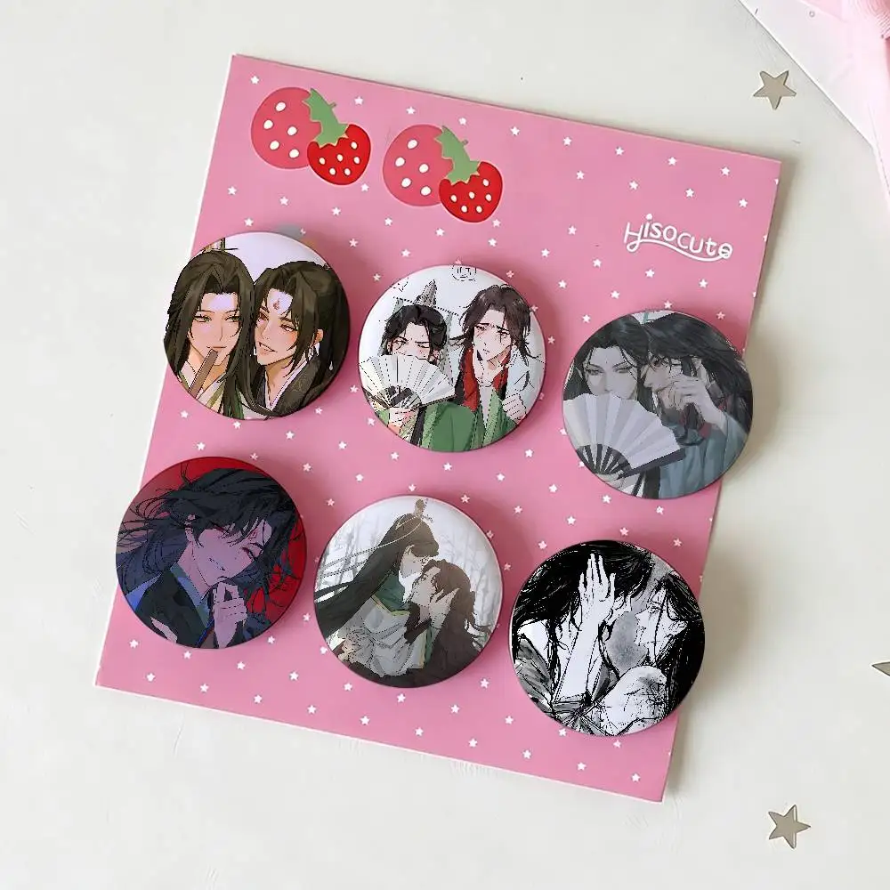 The Scum Villains Self Saving System Badges Tinplate Soft Button Pin Brooch Metal Badge Custom Jewelry Accessories Hat Bag Lapel